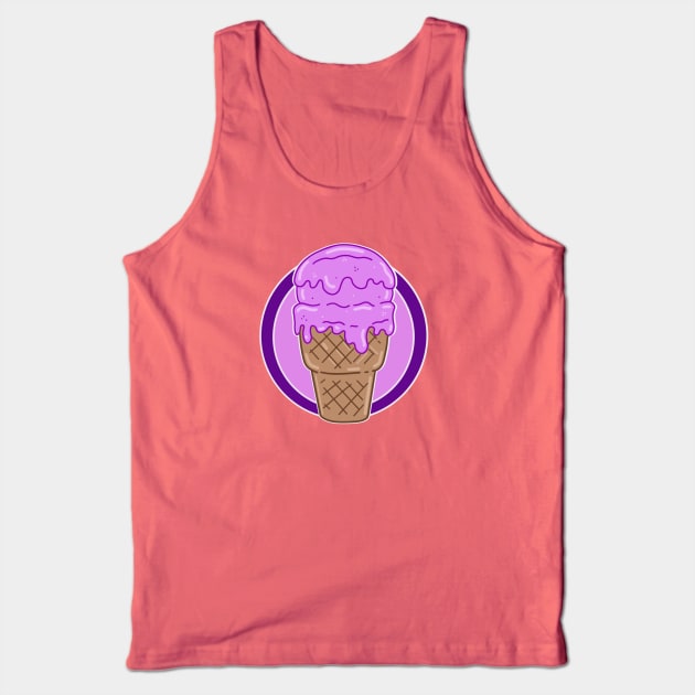 Ube Cone Tank Top by LegendaryUbe